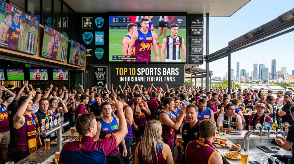 Top 10 Sports Bars in Brisbane for AFL Fans